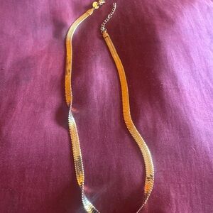 Elegant Gold Necklace 18” long